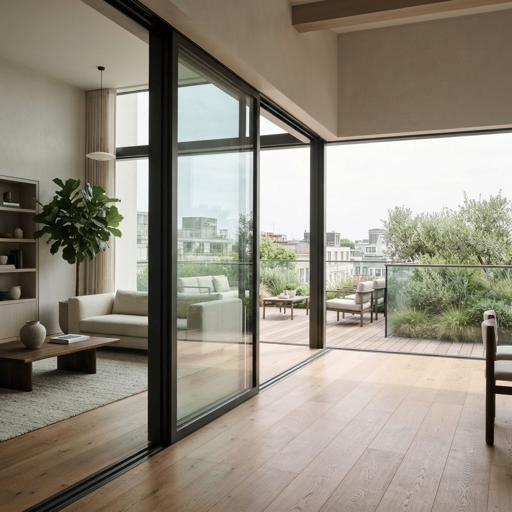 Isıcamlı sürme cam balkon sistemi